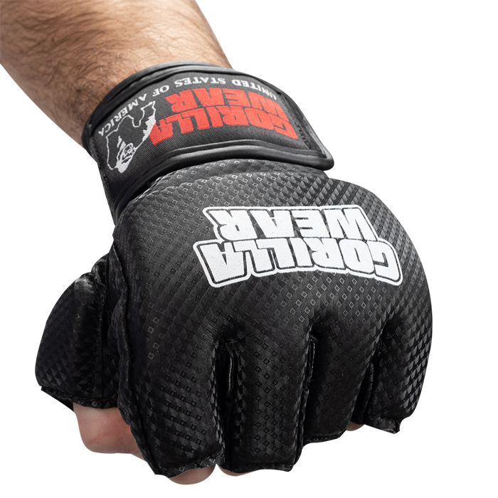 Manton MMA handsker (med tommelfinger)