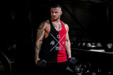 Gorilla Wear - Sterling Stringer Tank top - Black/Red