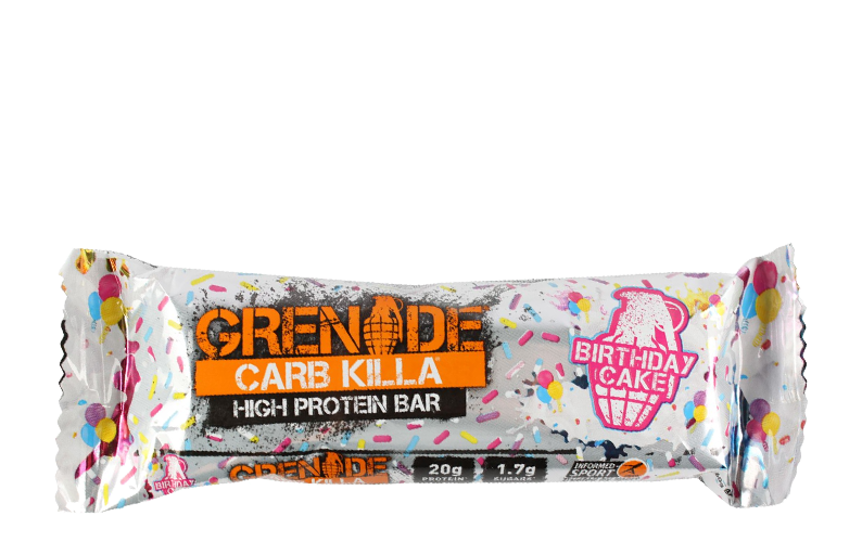 Grenade Carb Killa Birthday Cake