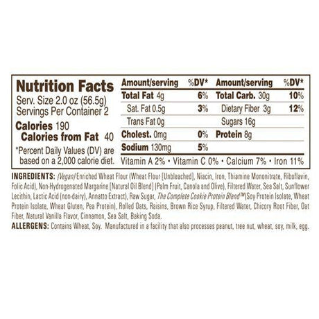 The Complete Cookie 16gr protein Coconut Chocolate Chip