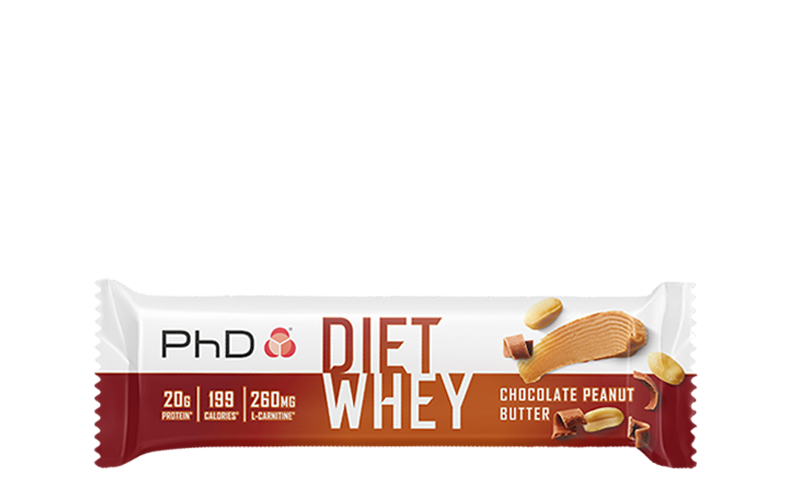 Diet whey protein bar