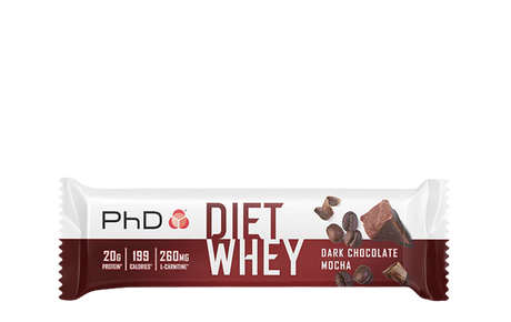 Diet whey protein bar
