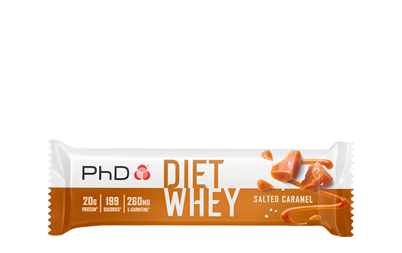 Diet whey protein bar