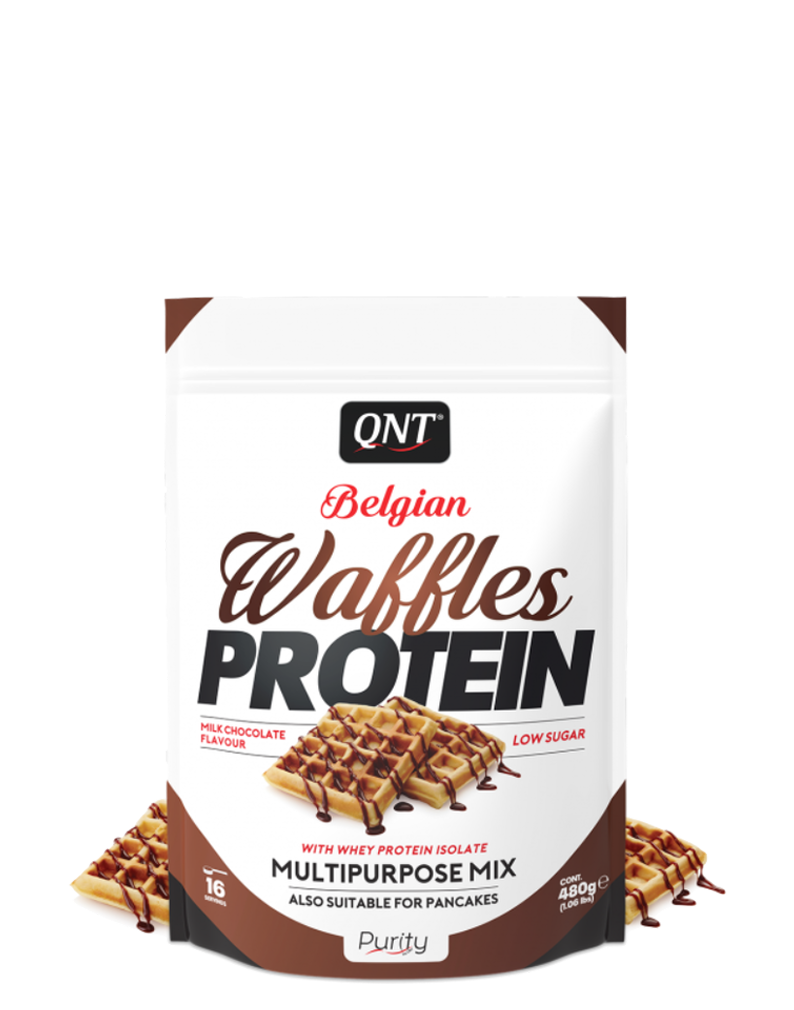 QNT belgian waffles protein