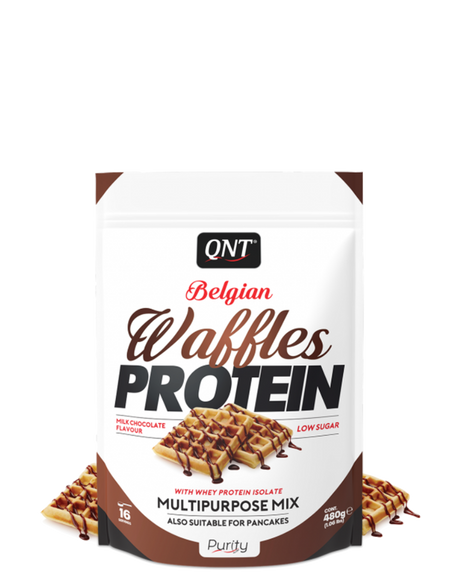 QNT belgian waffles protein