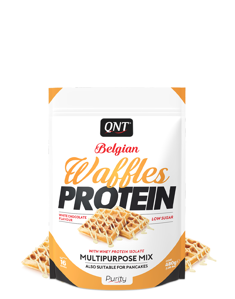 QNT belgian waffles protein