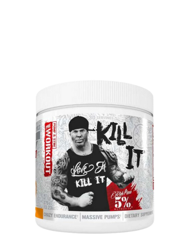 Kill It Pre workout Rich Piana 5% Nutrition