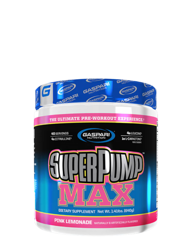 Gaspari Nutrition Super Pump Max Pink lemonade