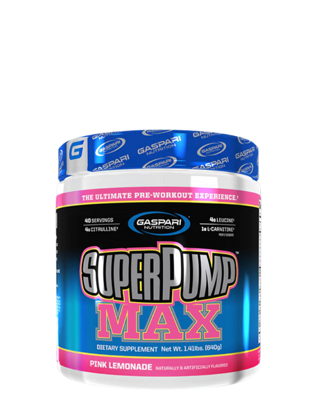 Gaspari Nutrition Super Pump Max Pink lemonade