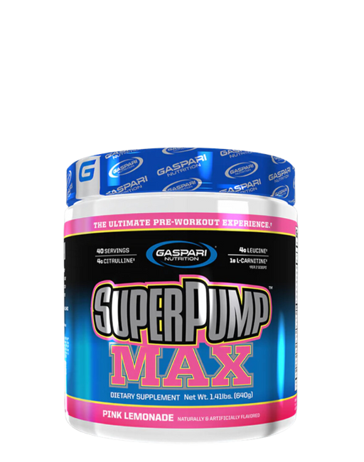 Gaspari Nutrition Super Pump Max Pink lemonade