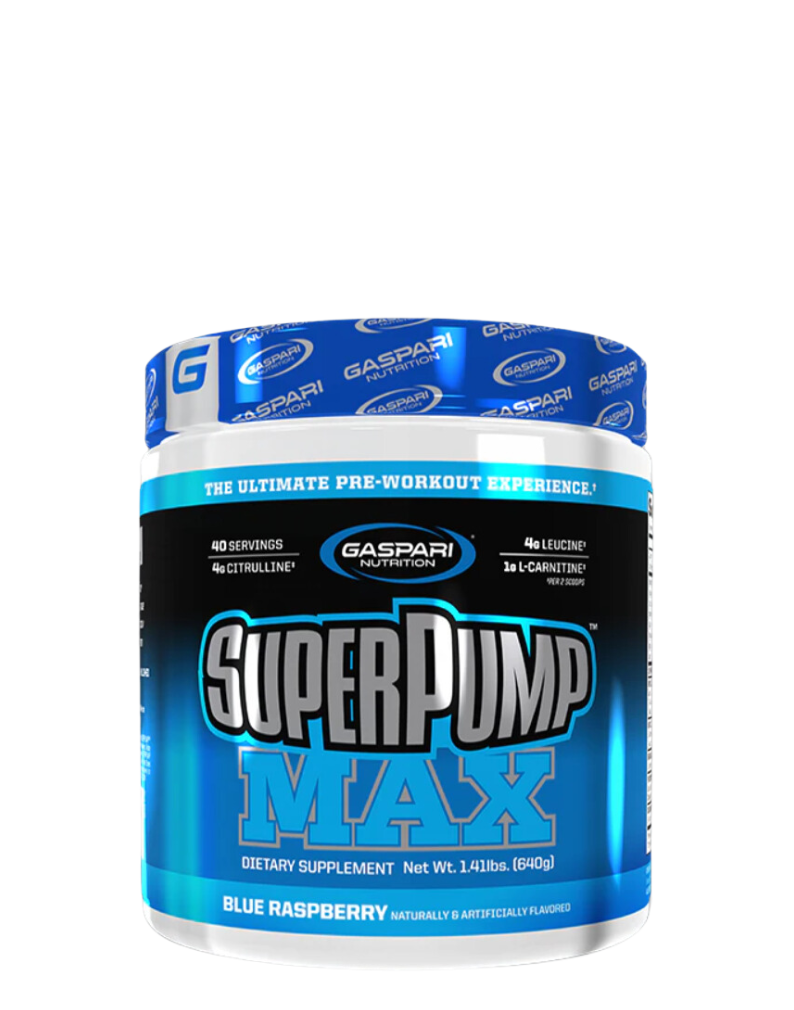 Gaspari Nutrition Super Pump Max Blue Raspberry