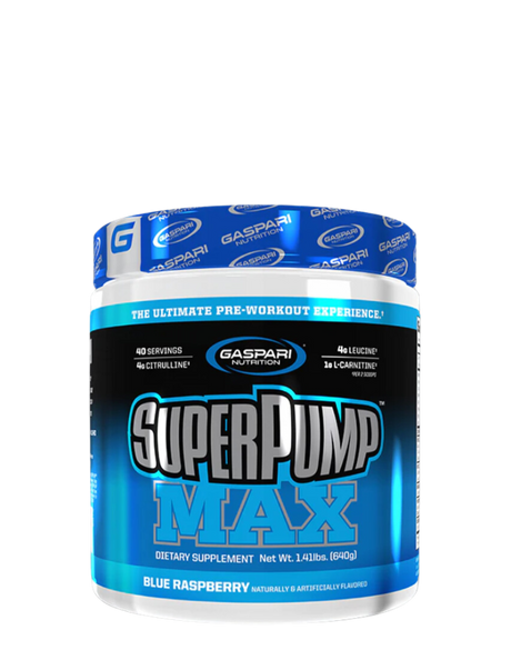 Gaspari Nutrition Super Pump Max Blue Raspberry