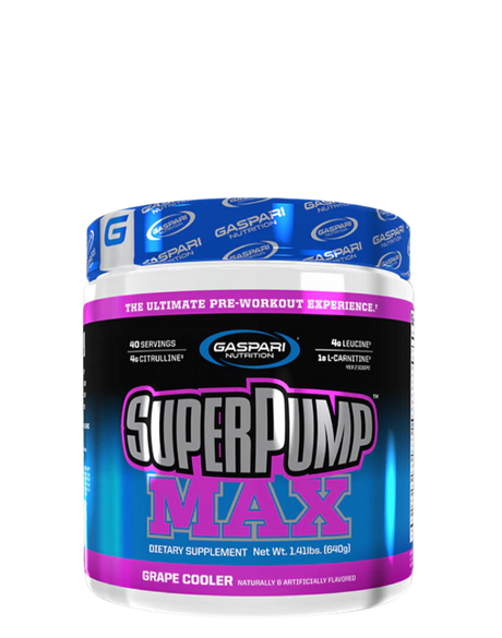 Gaspari Nutrition Super Pump Max Grape Cooler