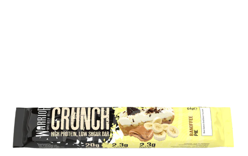 Warrior Crunch Protein Bar Banoffe Pie