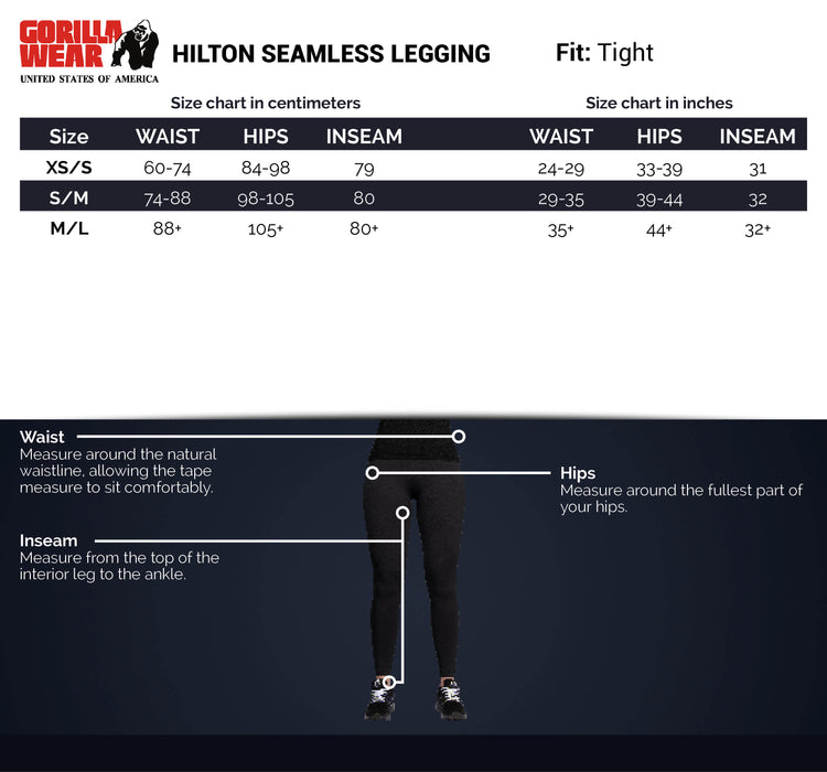 Gorilla Wear - Hilton Seamless Legging