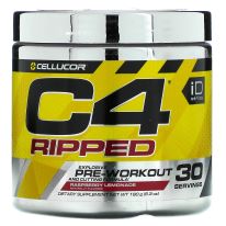C4 Ripped Pre-Workout 30 servings 300g Raspberry Lemonade