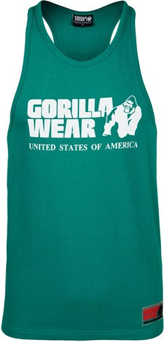 Gorilla Wear - Classic Tank Top - Teal Green