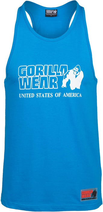 gorilla wear tank top BLUE