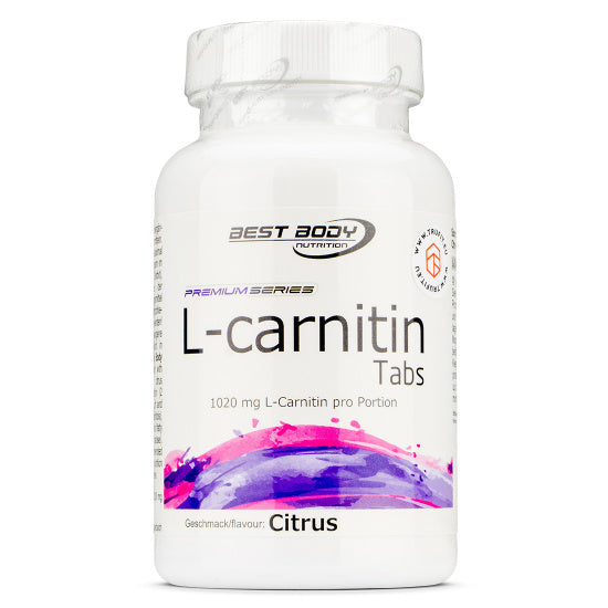 BEST BODY NUTRITION   L-carnitine Tabs 1020mg 60 Tablets