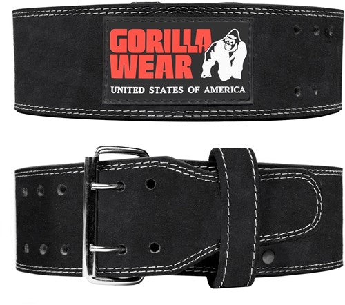 Gorilla Wear - 4 Inch Leather Lifting Belt