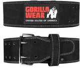 Gorilla Wear - 4 Inch Leather Lifting Belt