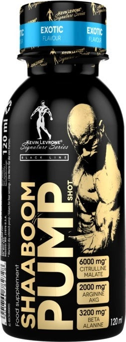 Kevin Levrone Shaaboom pump juice shot