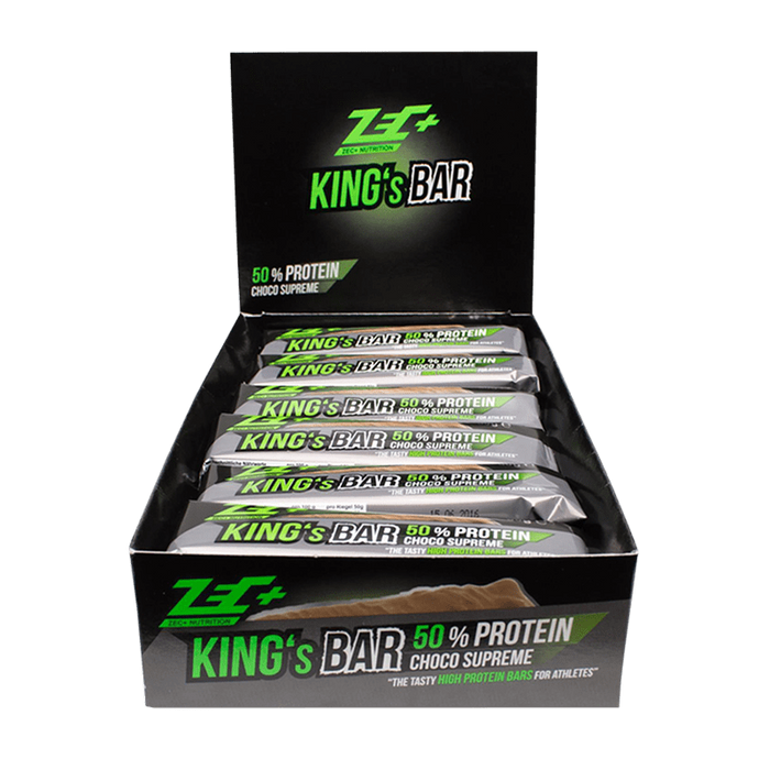 zec+ nutrition kings protein bar