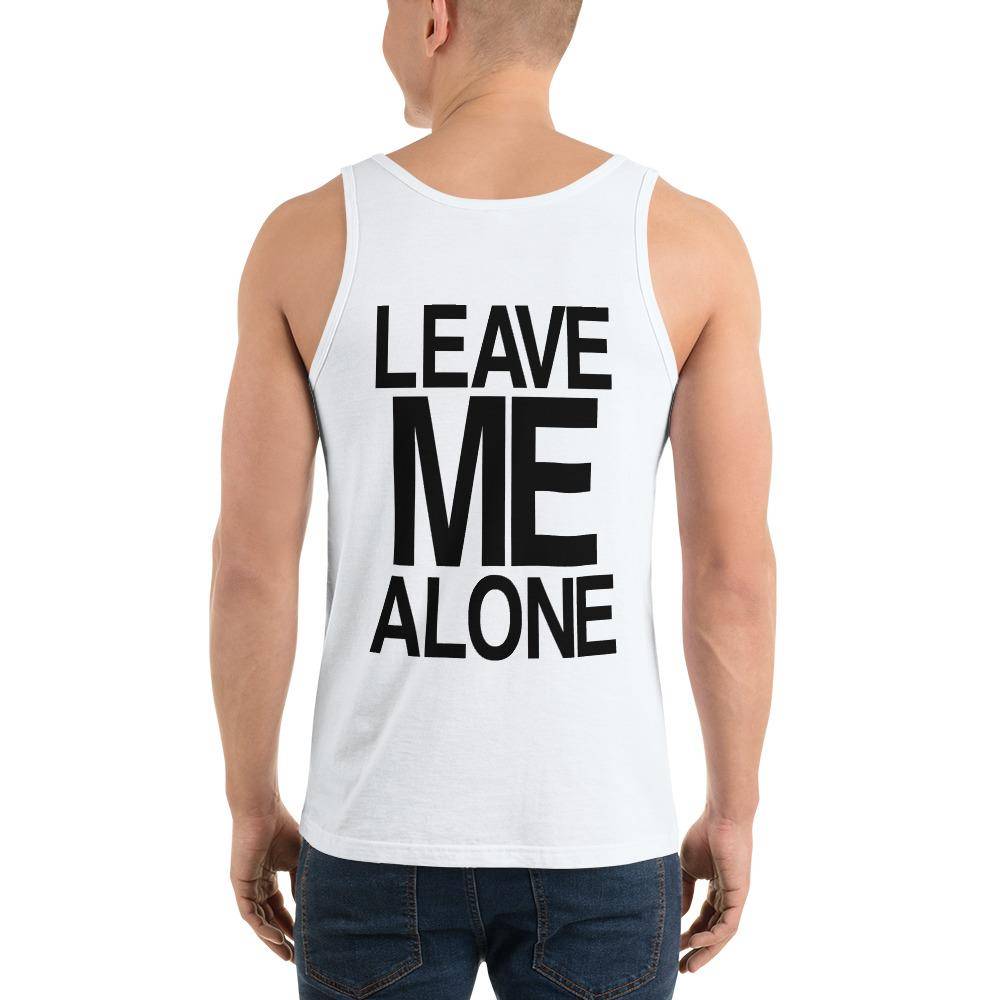 Unisex Jersey Tanktop Leave me alone wit