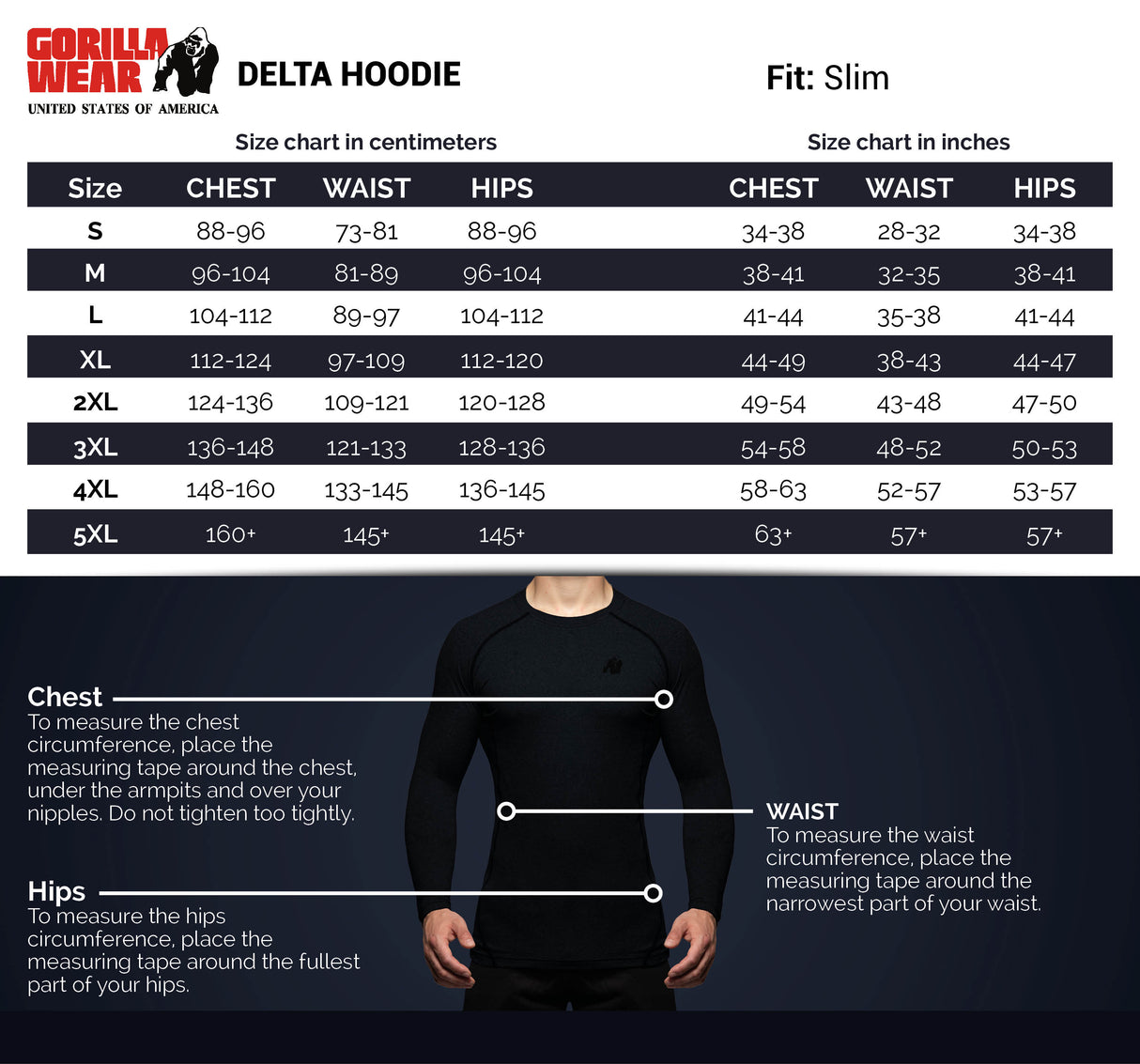 Gorilla Wear - Delta Hoodie