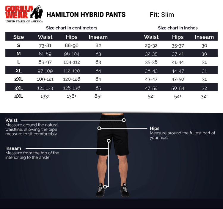 Gorilla Wear - Hamilton Hybrid Pants