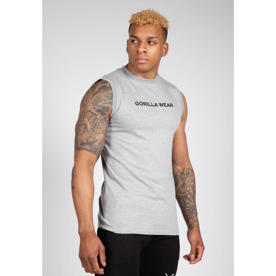 Gorilla Wear Sorrento Sleeveless T-shirt Gray