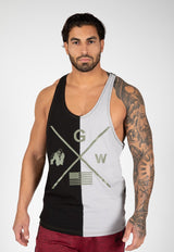 Sterling Stringer Tanktop Black Gray