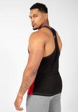 Sterling Stringer Tanktop Black Red Back